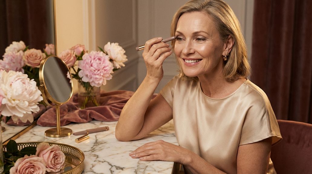 Welche Augen-Make-up-Techniken eignen sich für reife Haut und Fältchen am Lid?