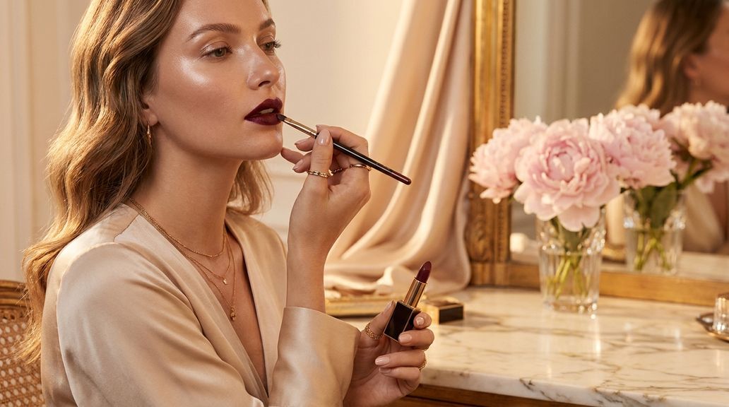 Welche Techniken gibt es, damit dunkle oder kräftige Lippenfarben nicht ungleichmäßig wirken?
