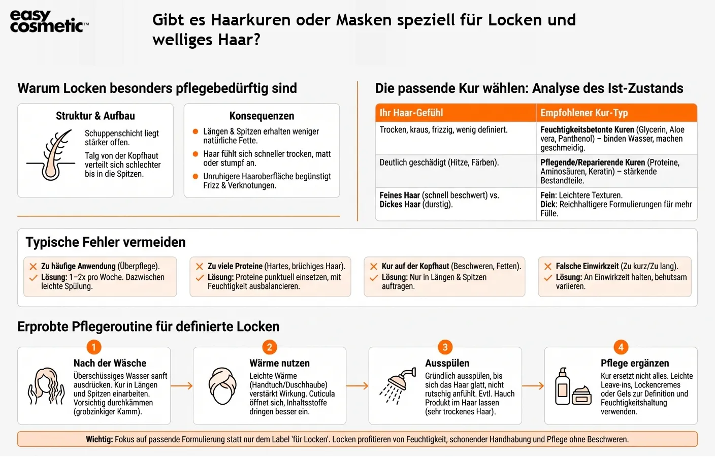 Gibt es Haarkuren oder Masken speziell für Locken und welliges Haar?