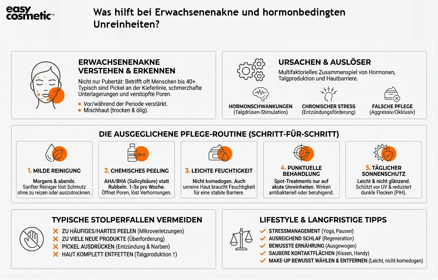 Was hilft bei Erwachsenenakne und hormonbedingten Unreinheiten?