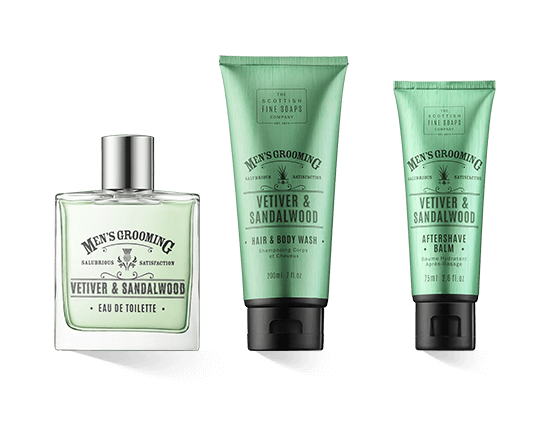 Scottish Fine Soaps Men's Grooming Vetiver & Sandalwood